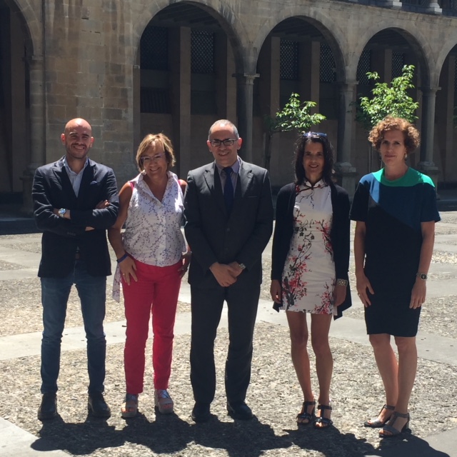 Los departamentos de Educación del Gobierno Vasco y Navarra intercambian experiencias sobre política universitaria